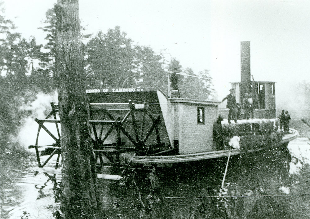 The steamer Tarboro from starboard-aft-3/4 view